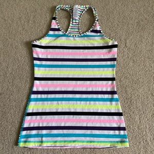 Ivivva Striped Racerback